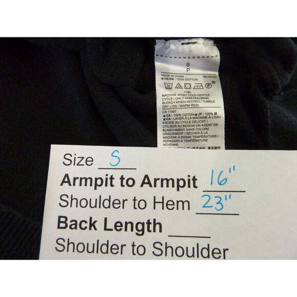 Banana Republic Black Polka Dot Sweater Size S - Picture 6 of 6